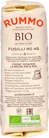 Nudeln, Fusilli aus Weizen, No.48 Rummo