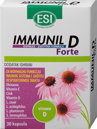 IMMUNIL D Forte kapsule ESI