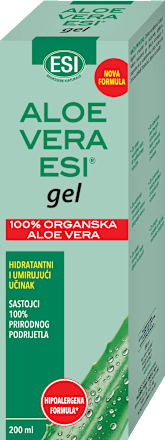 Gel 100 % organska aloe vera ESI