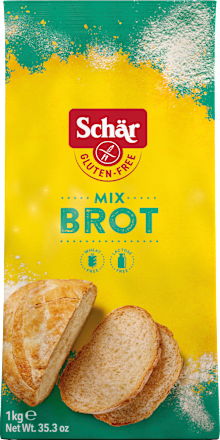 Backmischung Mix für Brot glutenfrei Schär