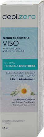 Crema depilatoria viso depilzero
