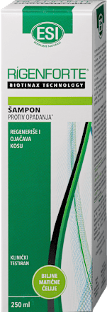RIGENFORTE BIOTINAX TECNOLOGY šampon protiv opadanja kose RIGENFORTE