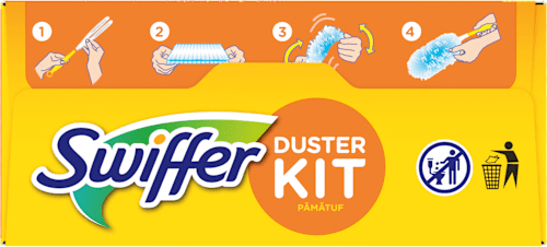 Duster miotełka do kurzu rączka + 4 wkłady Swiffer
