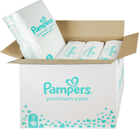 Pelene, veličina 3 (6- 10 kg) Pampers premium care