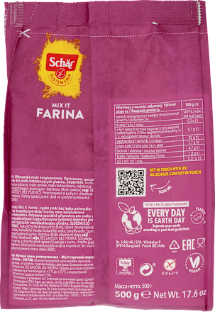 Mix It Farina smjesa bez glutena Schär