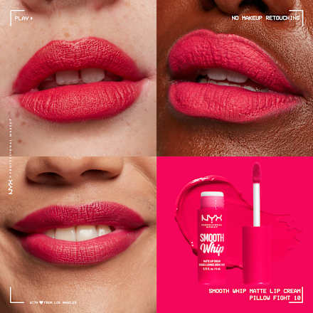 Lippenstift Smooth Whip Matte 10 Pollow Fight  NYX PROFESSIONAL MAKEUP