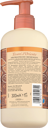 Flüssigseife Byzantium, schwarze Rose & Labdanum Tesori d'Oriente