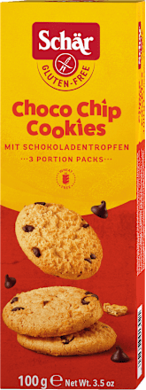 sušenky bez lepku s kousky čokolády Choco Chip Cookies Schär