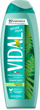 Docciaschiuma al muschio bianco VIDAL