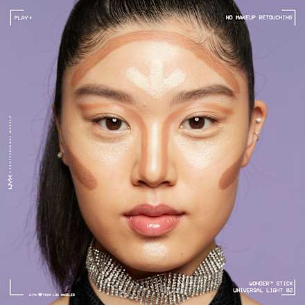 Contouringstift Wonder Dual Face Lift Universal Light 02 NYX PROFESSIONAL MAKEUP