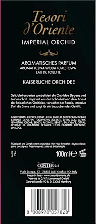 Eau de Toilette Imperial Orchid Tesori d'Oriente