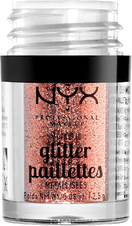 Glitzer Metallic Glitter 01 Dubai Bronze  NYX PROFESSIONAL MAKEUP