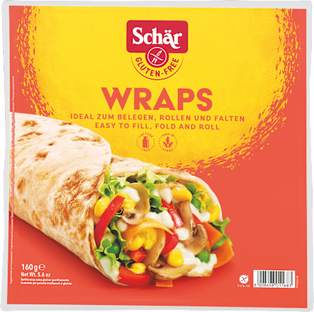 Wraps (2 Stück), glutenfrei Schär