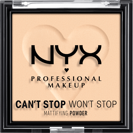 NYX PROFESSIONAL MAKEUPPuder Can't Stop Won't Stop Mattifying Light 02, 6 g