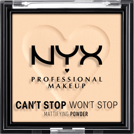 Puder Can't Stop Won't Stop Mattifying Fair 01 NYX PROFESSIONAL MAKEUP
