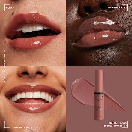 Lipgloss Butter 47 Spiked Toffee NYX PROFESSIONAL MAKEUP