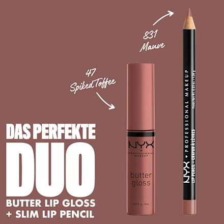 Lipgloss Butter 47 Spiked Toffee NYX PROFESSIONAL MAKEUP
