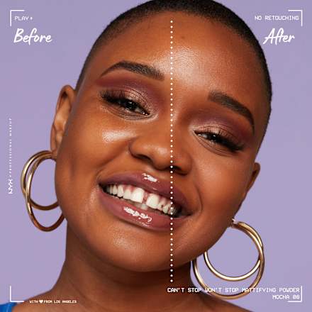 Puder Can't Stop Won't Stop Mattifying 08 Mocha  NYX PROFESSIONAL MAKEUP