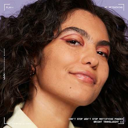 Puder Can't Stop Won't Stop Mattifying Brightening Translucent 11 NYX PROFESSIONAL MAKEUP