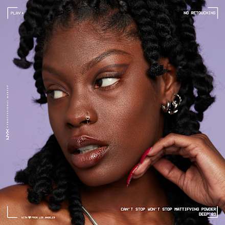 Puder Can't Stop Won't Stop Mattifying Deep 09 NYX PROFESSIONAL MAKEUP