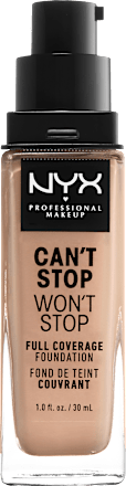 Foundation Can't Stop Won't Stop 24-Hour Light Ivory 04 NYX PROFESSIONAL MAKEUP