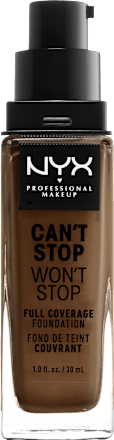 Foundation Can't Stop Won't Stop 24-Hour Mocha 19 NYX PROFESSIONAL MAKEUP