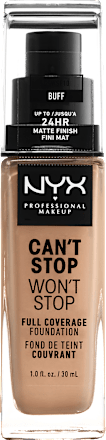 Can't Stop Won't Stop Foundation - Nr. 10 Buff NYX PROFESSIONAL MAKEUP