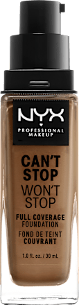 Foundation Can't Stop Won't Stop 24-Hour Warm Caramel 15.7 NYX PROFESSIONAL MAKEUP