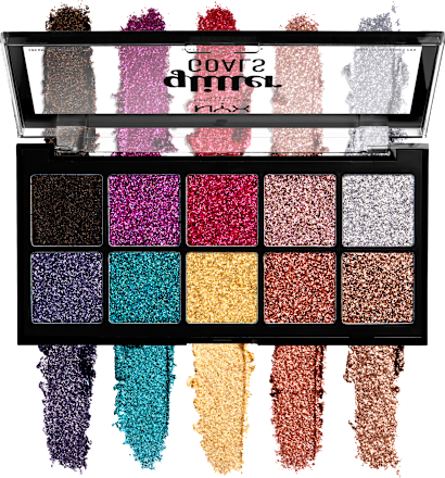 Lidschatten Palette Glitter Goals Cream Pro 01 NYX PROFESSIONAL MAKEUP