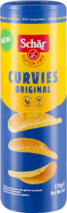 CURVIES ORIGINAL čips bez glutena Schär