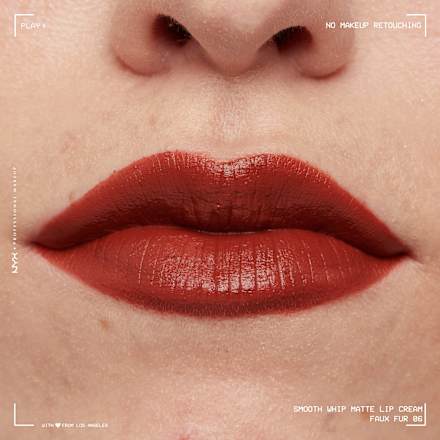 Lippenstift Smooth Whip Matte 06 Faux Fur NYX PROFESSIONAL MAKEUP