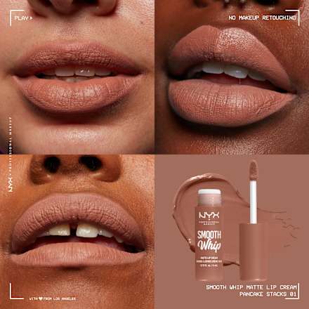 Lippenstift Smooth Whip Matte 01 Pancake Stacks NYX PROFESSIONAL MAKEUP