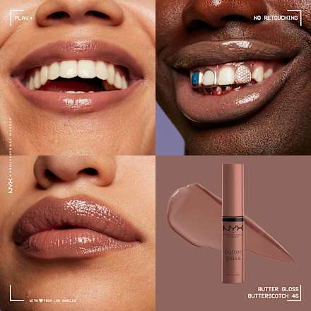 Lipgloss Butter 45 Butterscotch  NYX PROFESSIONAL MAKEUP