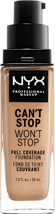 Foundation Can't Stop Won't Stop 24-Hour True Beige 08 NYX PROFESSIONAL MAKEUP