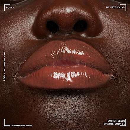 Lipgloss Butter 51 Brownie Drip  NYX PROFESSIONAL MAKEUP