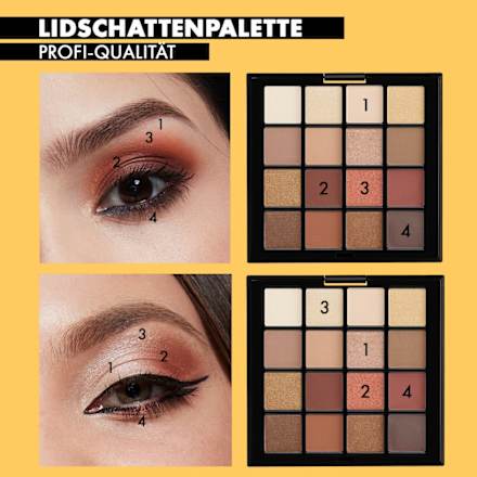 Lidschatten Palette Ultimate 03 Warm Neutrals  NYX PROFESSIONAL MAKEUP