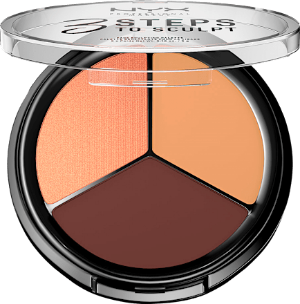 Contouringpuder 3 Steps To Sculpt Medium 03 NYX PROFESSIONAL MAKEUP
