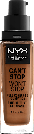 Foundation Can't Stop Won't Stop 24-Hour Honey 15.8 NYX PROFESSIONAL MAKEUP