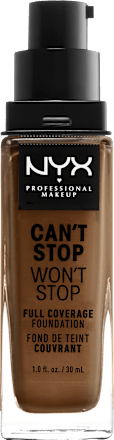 Foundation Can't Stop Won't Stop 24-Hour Warm Mahogany 16.7 NYX PROFESSIONAL MAKEUP