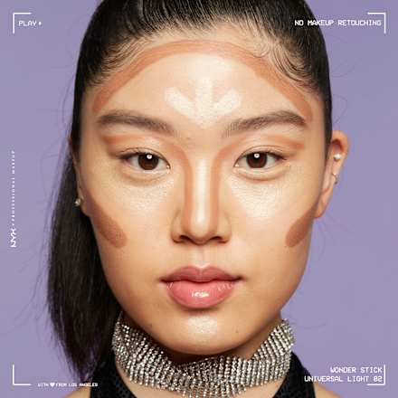 Contouringstift Wonder Dual Face Lift Universal Light 02 NYX PROFESSIONAL MAKEUP