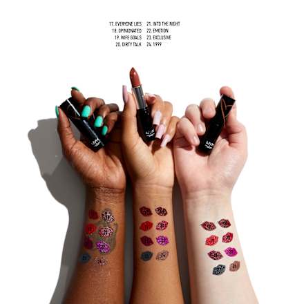 Lippenstift Shout Loud Satin 21 Into The Night   NYX PROFESSIONAL MAKEUP