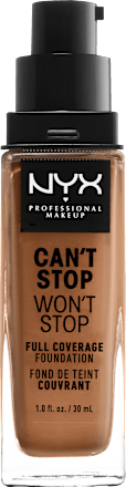Foundation Can't Stop Won't Stop 24-Hour Cinnamon 15.5 NYX PROFESSIONAL MAKEUP