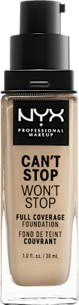 Foundation Can't Stop Won't Stop 24-Hour Warm Vanilla 6.3 NYX PROFESSIONAL MAKEUP