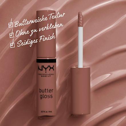 Lipgloss Butter 45 Butterscotch  NYX PROFESSIONAL MAKEUP