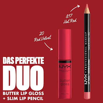 Lipliner Slim 817 Hot Red  NYX PROFESSIONAL MAKEUP