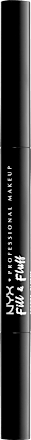 Augenbrauenstift und -pomade Fill & Fluff 01 Blonde NYX PROFESSIONAL MAKEUP