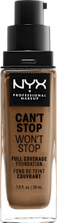 Foundation Can't Stop Won't Stop 24-Hour Mahogany 16 NYX PROFESSIONAL MAKEUP