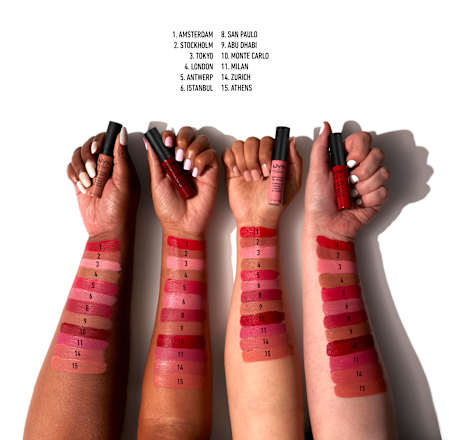 Lippenstift Soft Matte Cream 10 Monte Carlo  NYX PROFESSIONAL MAKEUP
