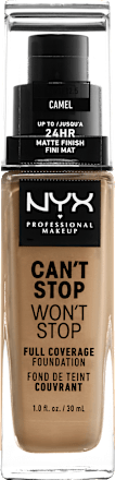 Foundation Can't Stop Won't Stop 24-Hour Camel 12.5 NYX PROFESSIONAL MAKEUP