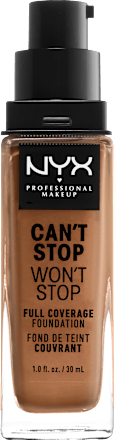 Foundation Can't Stop Won't Stop 24-Hour Golden Honey 14 NYX PROFESSIONAL MAKEUP